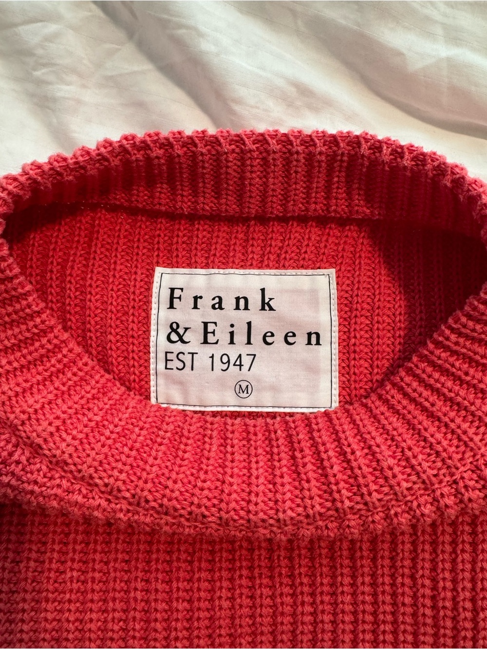 Frank + Eileen Montecito Vest - Medium - Pink/Coral - Picture 3 of 6